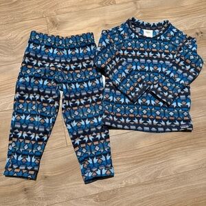 Patagonia Micro D fleece crew and pants